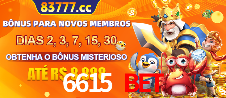 Anúncio dos benefícios para Membro VIP Sênior na plataforma 6615 bet, incluindo bônus promocionais, semanais e mensais, ilustrado com o personagem Fortune Tiger.